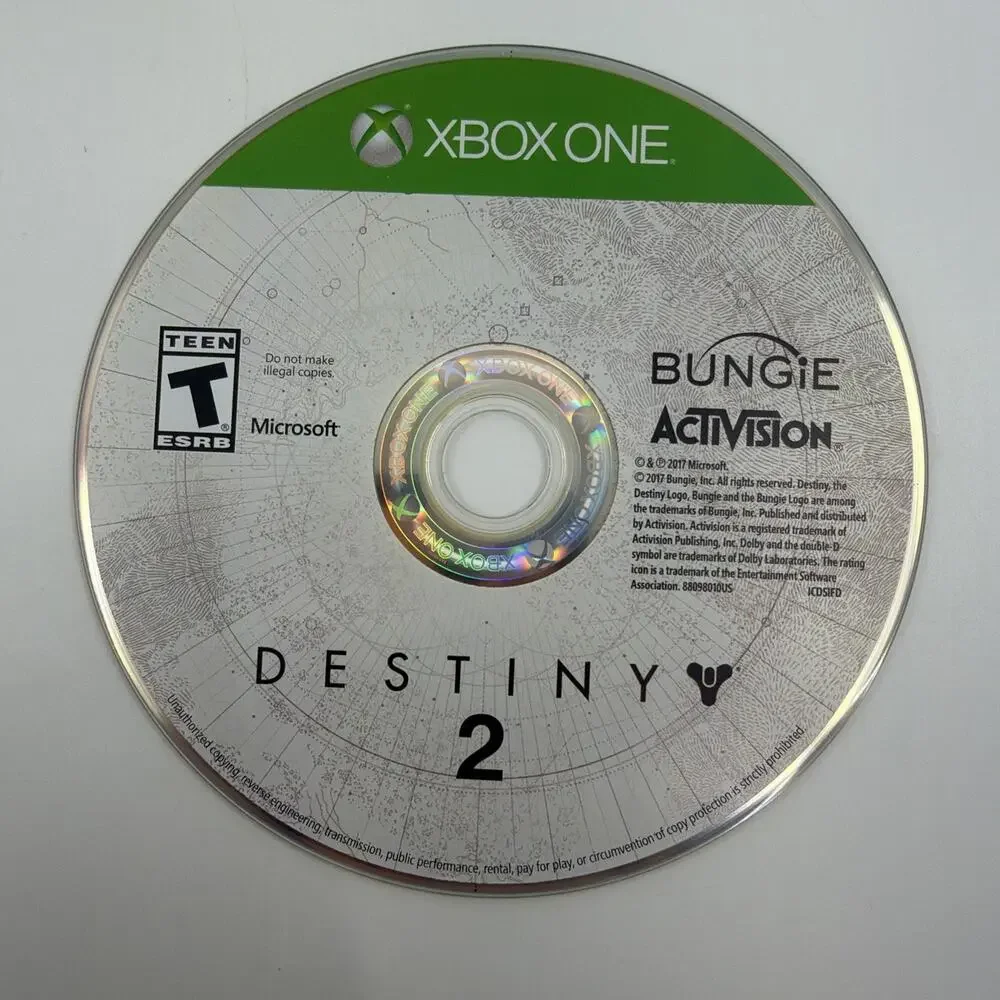 Xbox One Destiny Game Lot Destiny 2 & The Taken King Bungie Activision